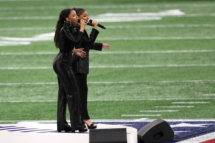 Gladys Knight sang 'brave' twice during Super Bowl national anthem, leading  to prop bet chaos