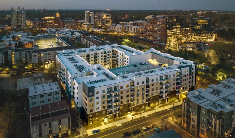 The Iris O4W apartment complex was developed by Trammell Crow Residential, a subsidiary of Texas-based Crow Holdings. It opened last year at advertised rents starting at roughly $1,900 for a studio, $2,300 for a one-bedroom unit and $3,400 for a two-bedroom unit.