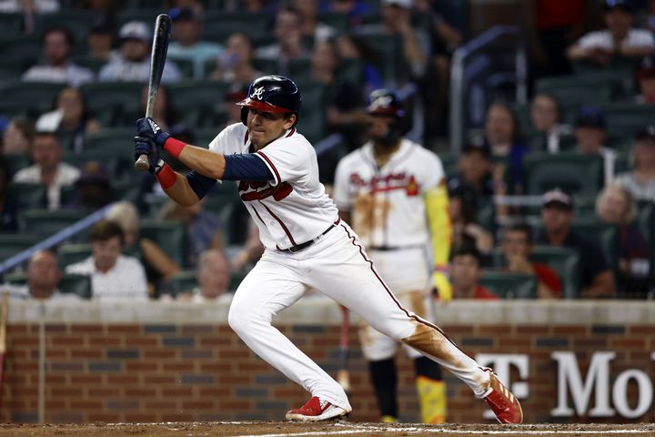 Marcell Ozuna hits three-run home run vs. Red Sox