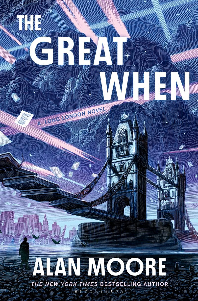 This image released by Bloomsbury shows "The Great When" by Alan Moore. (Bloomsbury via AP)