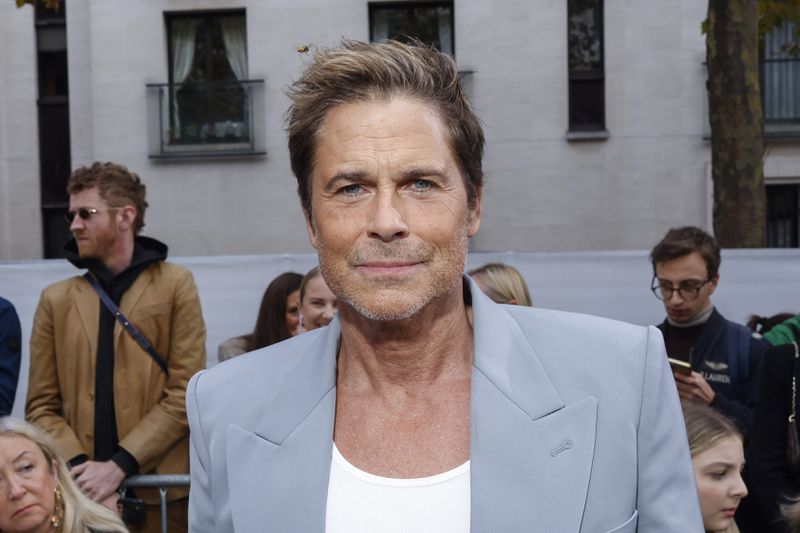 Rob Lowe attends the Stella McCartney Spring/Summer 2025 collection presented Monday, Sept. 30, 2024, in Paris. (Photo by Vianney Le Caer/Invision/AP)