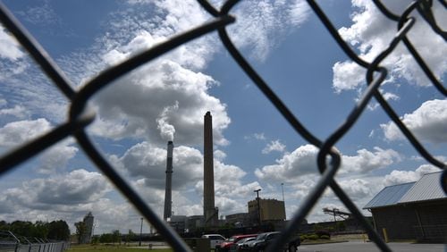 FILE: Georgia Power Company's Plant Hammond, a coal-fired power station, near Rome on Tuesday, May 12, 2015. HYOSUB SHIN / HSHIN@AJC.COM