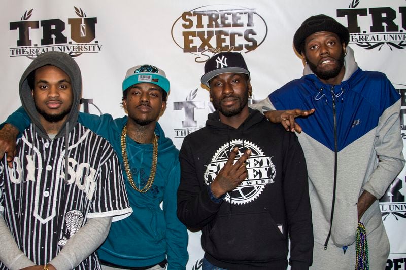 Travis Porter was among the artists at the studio opening. Photo: Elizabeth Montgomery/AJC