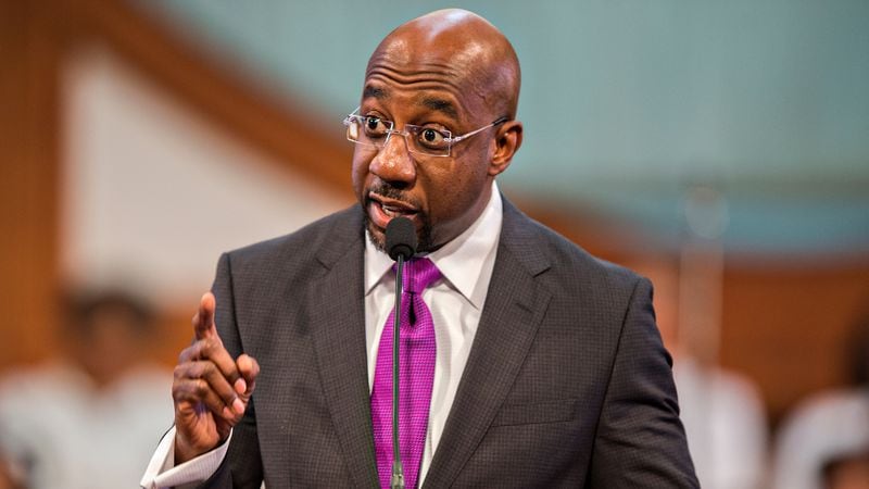 U.S. Sen. Raphael Warnock, D-Ga., has continued to push for lowering insulin costs. (Jonathan Phillips/Special to the AJC)
