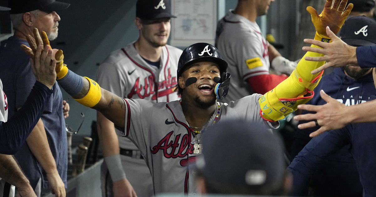 Ronald Acuña Jr. again goes deep against Dodgers in Braves' 90th