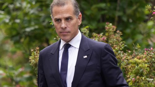 FILE - Hunter Biden departs from federal court June 11, 2024, in Wilmington, Del. (AP Photo/Matt Slocum)