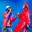 FILE - Prakazrel “Pras” Michel, left, and Lauryn Hill, of the Fugees, perform during the 25th anniversary tour for "The Miseducation of Lauryn Hill' in Inglewood, Calif., on Nov. 5, 2023. (Photo by Willy Sanjuan/Invision/AP, File)