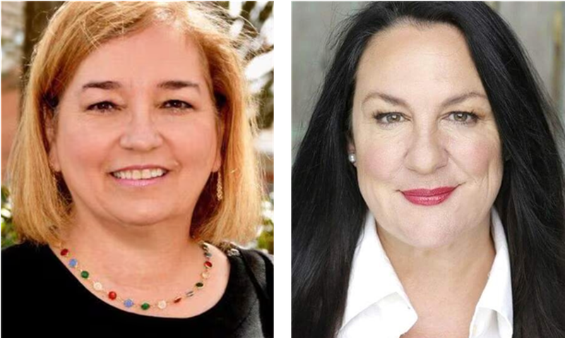 Katy Stamper, left, won the Democratic primary in Georgia's 11th Congressional District. Tracey Verhoeven, right, is who the Democratic Party is supporting in the race.