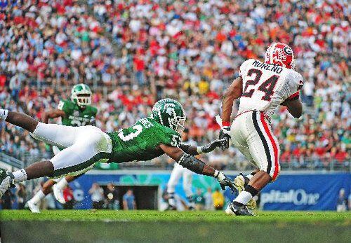 Knowshon Moreno's UGA career