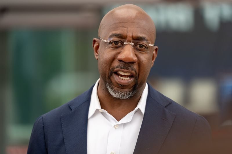 U.S. Sen. Raphael Warnock, D-Ga., blasted Republicans for blocking attempts to move forward with a tax cut package.