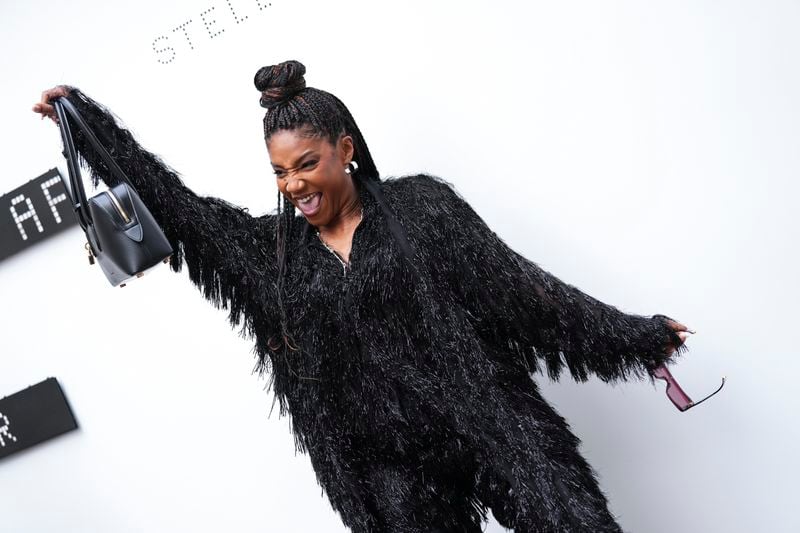 Tiffany Haddish attends the Stella McCartney Spring/Summer 2025 collection presented Monday, Sept. 30, 2024, in Paris. (Photo by Scott A Garfitt/Invision/AP)