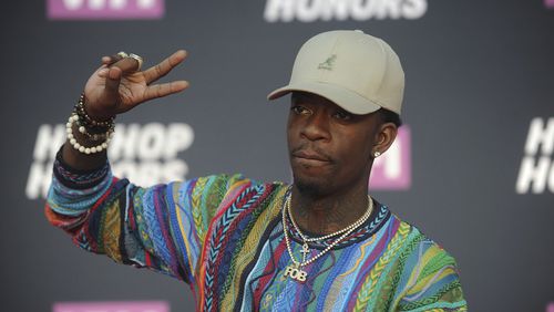 Rich Homie Quan attends the arrivals at VH1's Hip Hop Honors at David Geffen Hall at Lincoln Center on Monday, July 11, 2016, in New York. (Photo by Brad Barket/Invision/AP, File)