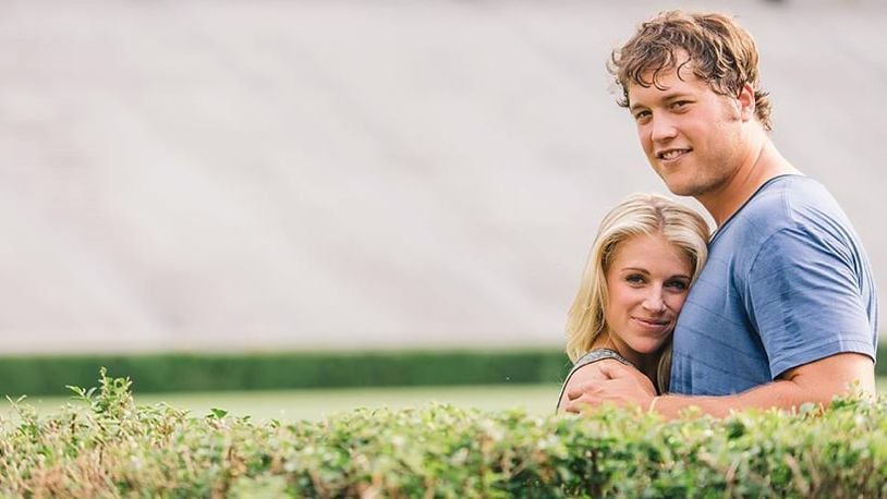 NFL QB Matthew Stafford, Wife Kelly's Relationship Timeline: Pics