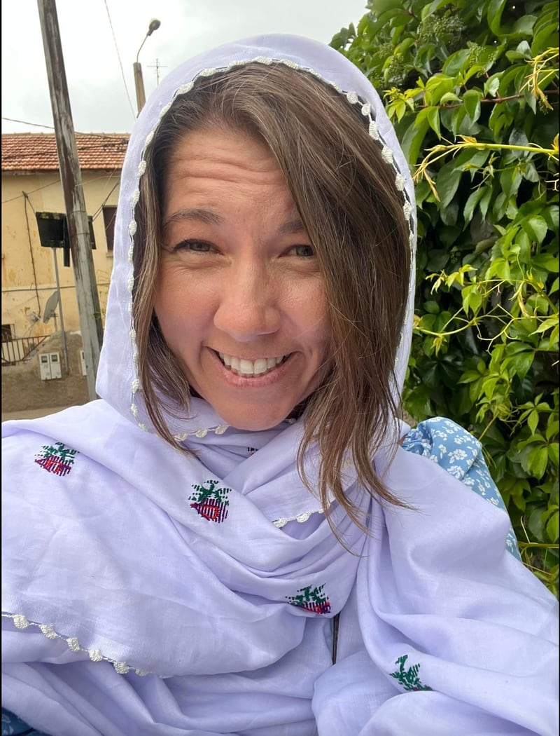 Rev. Ashley Guthas during a visit to Morocco in June 2023. Guthas has been called to lead the Maranatha Baptist Church congregation in Plains, Ga.