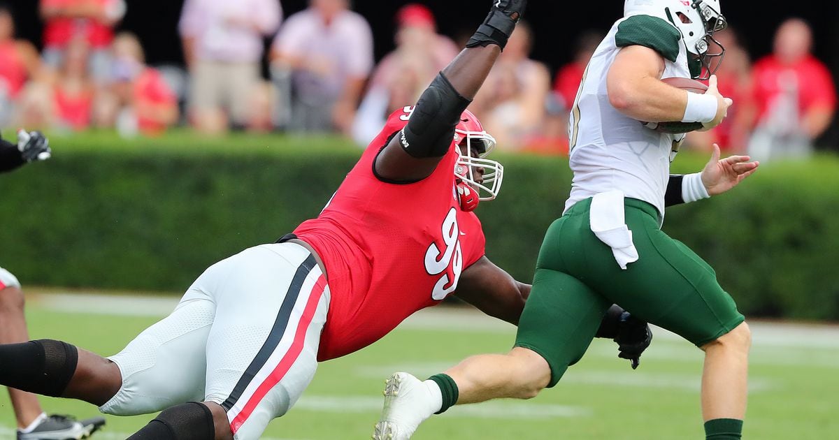 Gradick Sports - #UGA DL Jordan Davis finished his National