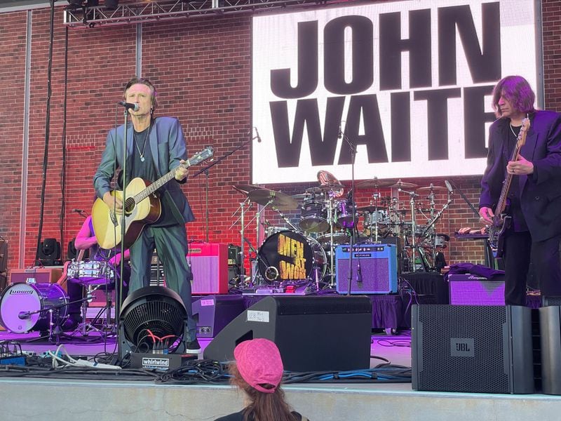 Singer John Waite performs Saturday at the Stockbridge Amphitheater.