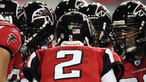 The Falcons will be on WSB-TV and ESPN at the same time tomorrow night. CREDIT: ajc.com