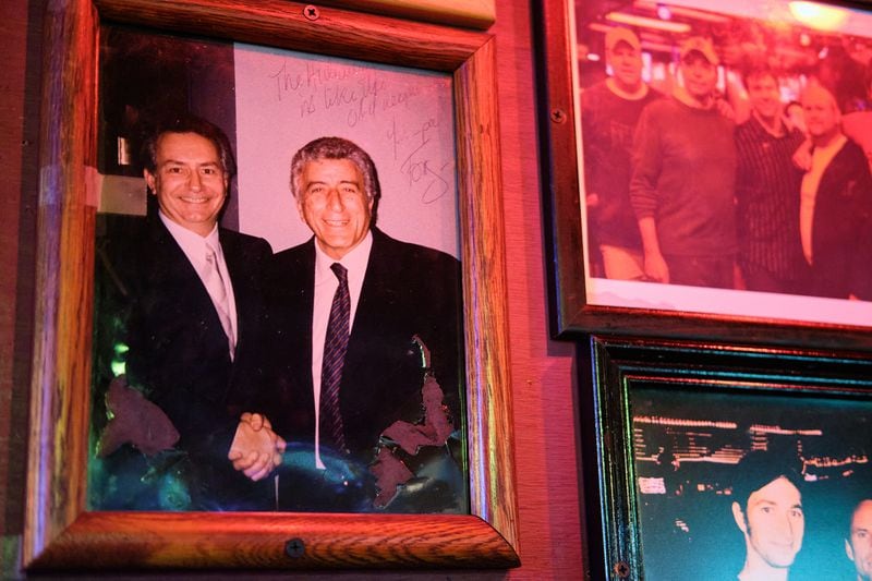 Beloved crooner Tony Bennett left his heart at Johnny’s Hideaway. 
Courtesy of Johnny’s Hideaway