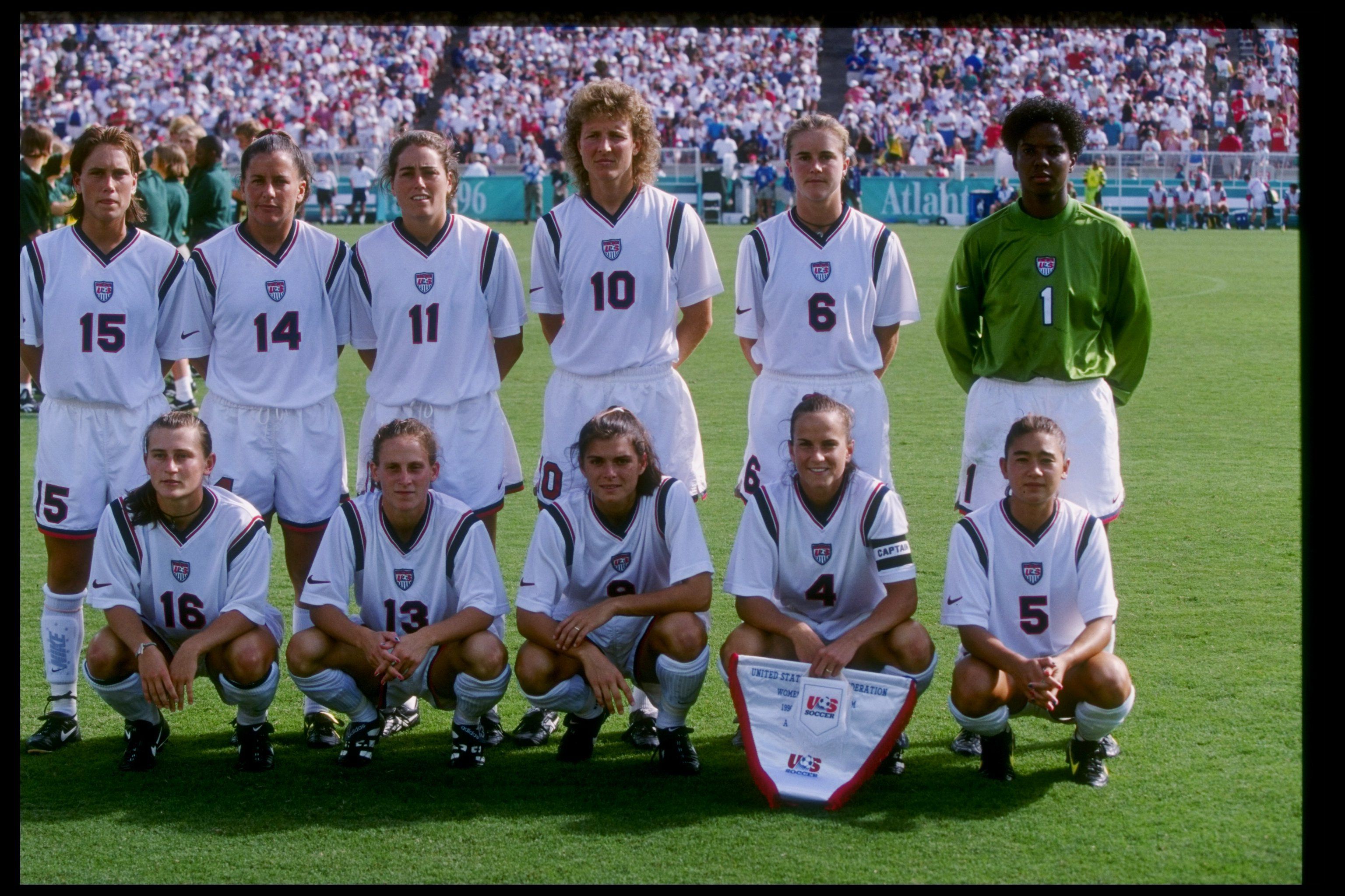 In 1996 U S Won First Olympic Women S Soccer Gold Medal