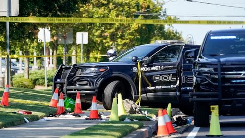 The GBI has been called to investigate after a shooting involving the Roswell Police Department. Police are actively investigating the scene on Alpharetta Highway near Mansell Road.