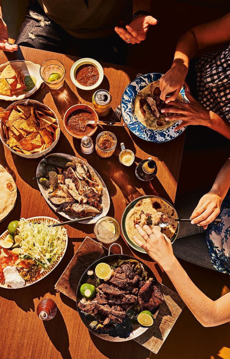 Beef Fajitas use pineapple juice as their secret weapon in the recipe from “Tex-Mex: Traditions, Innovations, and Comfort Foods From Both Sides of the Border” by Ford Fry and Jessica Dupuy. CONTRIBUTED BY JOHNNY AUTRY