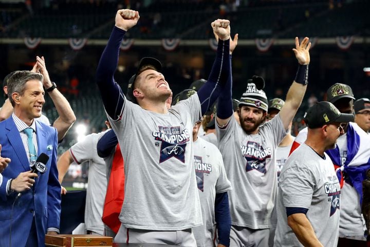 Astros and Braves fans gear up for World Series rematch in critical weekend  series in Atlanta - It feels like yesterday” I have a feeling that it's  going to be a different