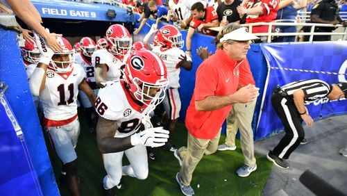 Georgia football-Alabama-game time-TV channel-watch online-odds-week 5