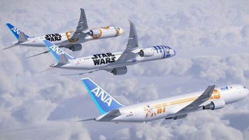 Airline unveils out-of-this-world Star Wars themed jets