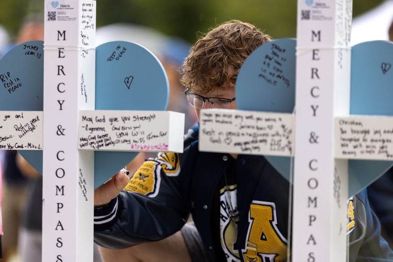 State Sen. Emanuel Jones, D-Decatur, wants the mother and grandparents of the 14-year-old charged in the mass shooting at Apalachee High School in Barrow County to testify to his study committee on gun safety. (Arvin Temkar / AJC)