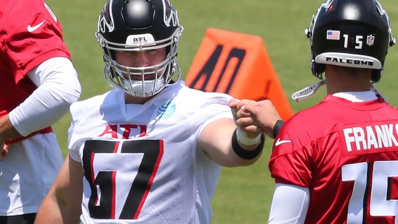 Falcons' Drew Dalman embracing growth as starter