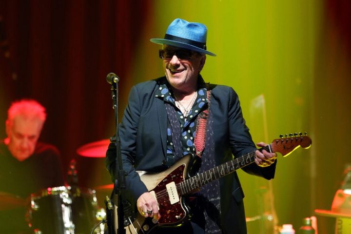 Elvis Costello & the Imposters, featuring Charlie Sexton on guitar, rocked the sold out Coca Cola Roxy Theatre on Tuesday, January 30, 2024.
Robb Cohen for the Atlanta Journal-Constitution