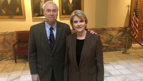 Both former U.S. Rep. John Barrow and ex-state Rep. Beth Beskin sought to run for a Georgia Supreme Court seat being vacated by Justice Keith Blackwell. Both were turned away by state elections officials who said the retiring justice’s seat wasn’t actually open. Photo by Greg Bluestein.