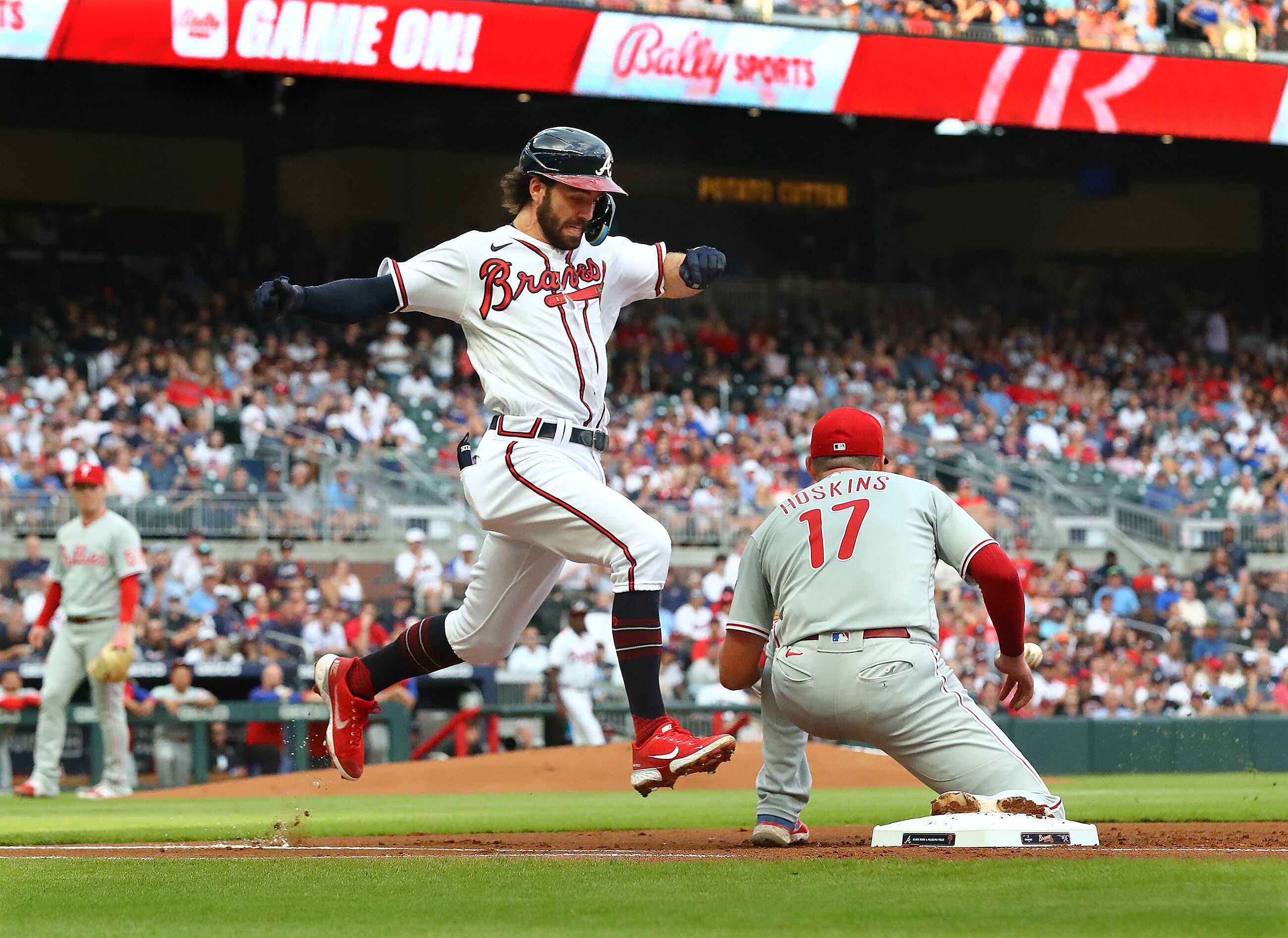 Bally Sports South on X: Marcell Ozuna made contact with Dodgers