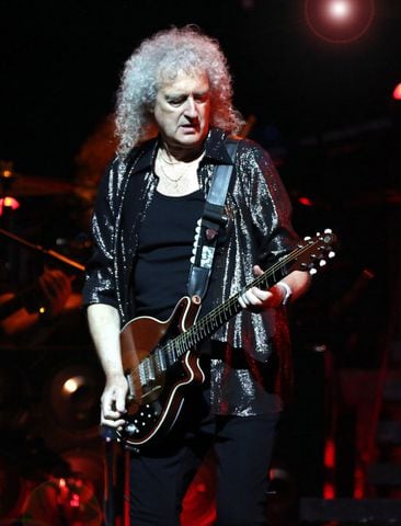 Queen + Adam Lambert rocked sold out State Farm Arena on Monday, October 23, 2023.
Robb Cohen for the Atlanta Journal-Constitution
