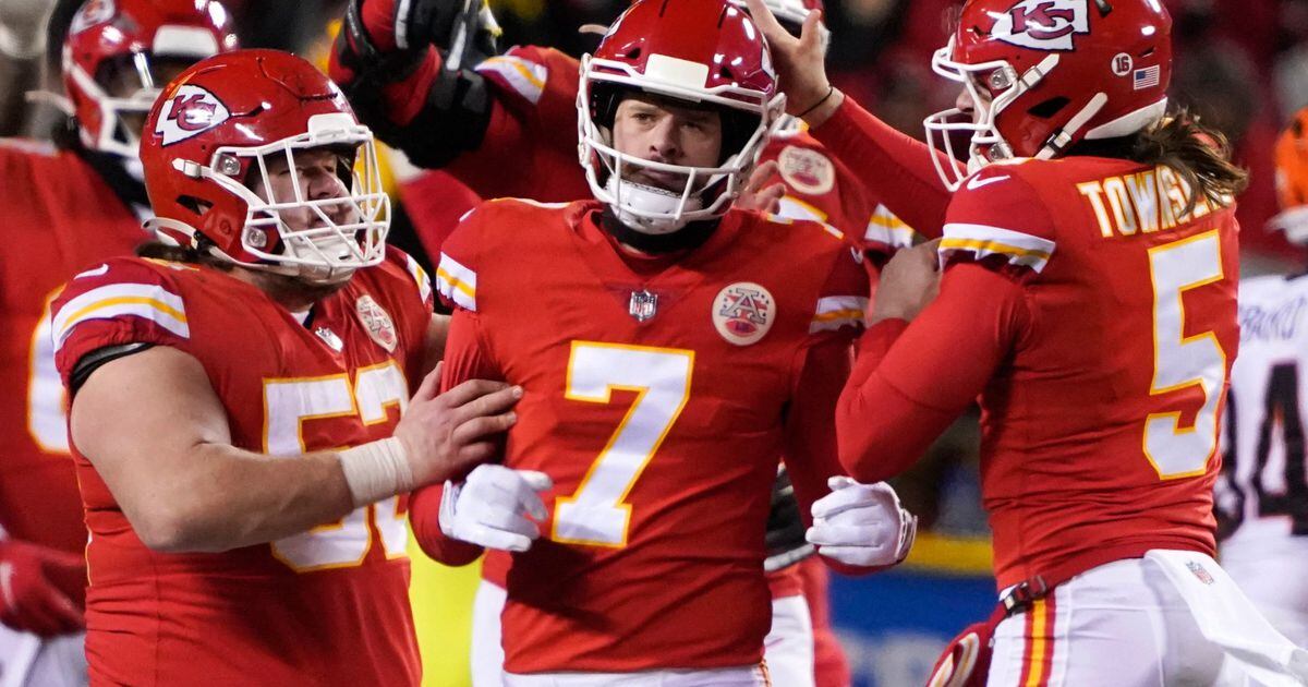 Harrison Butker named to PFWA All-Rookie Team