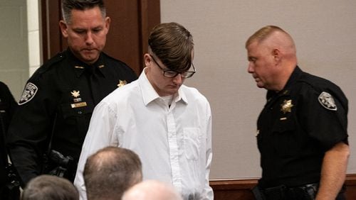 210727-Canton- Robert Aaron Long enters Superior Court of Cherokee County in Canton on Tuesday morning, July 27, 2021, for his plea hearing in the spa shootings. Ben Gray for the Atlanta Journal-Constitution