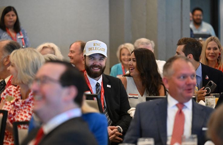 Day 2 Georgia delegates at RNC