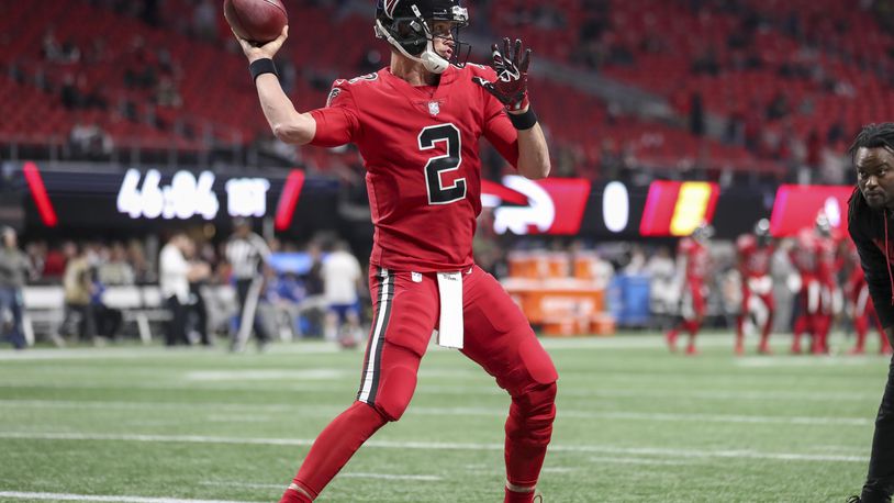 In-game Replay: Matt Ryan finds Mohamed Sanu for touchdown