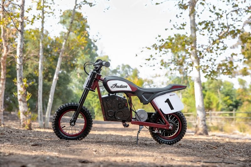 This smaller and lighter mini motorcycles is just right for young riders.
Courtesy of Indian Motorcycles