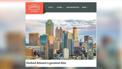 The sole employee at Curbed Atlanta is furloughed for three months, leaving the popular urban development website dormant. Here is a screenshot of their website on May 1, 2020.