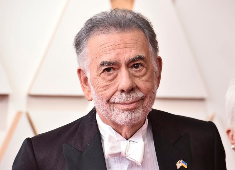 FILE - Francis Ford Coppola arrives at the Oscars on March 27, 2022 in Los Angeles. (Photo by Jordan Strauss/Invision/AP, File)