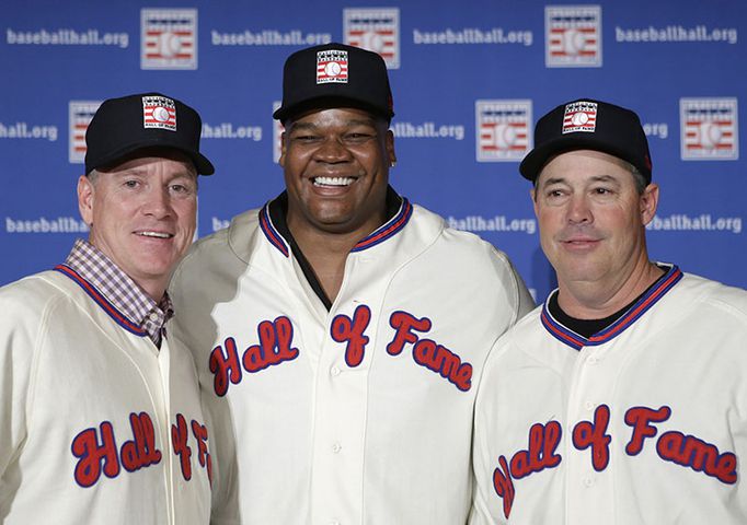 Trio will be inducted in Cooperstown, N.Y., in July