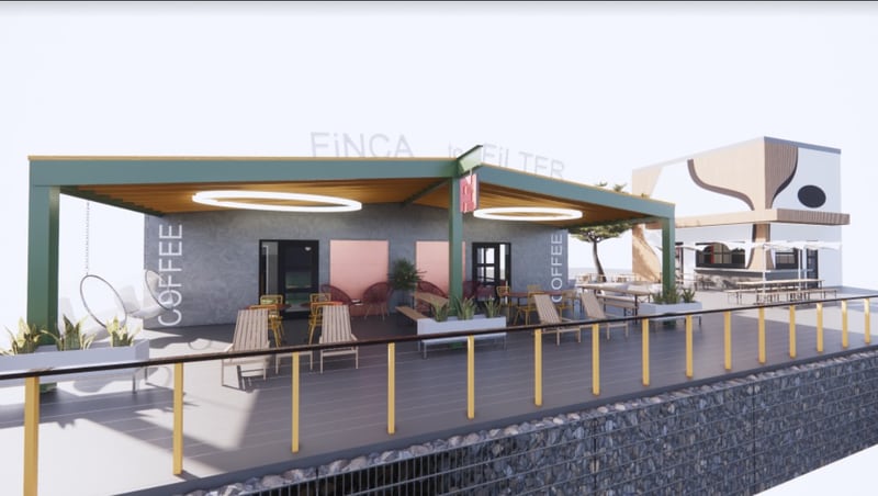 A rendering of the new Finca to Filter coming to Boulevard Heights. / Courtesy of Finca to Filter