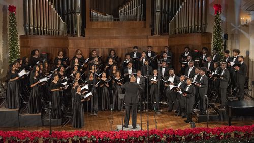 The glee clubs of Morehouse and Spelman put on a must-see holiday concert each year.
(Courtesy of Julie Yarbrough)