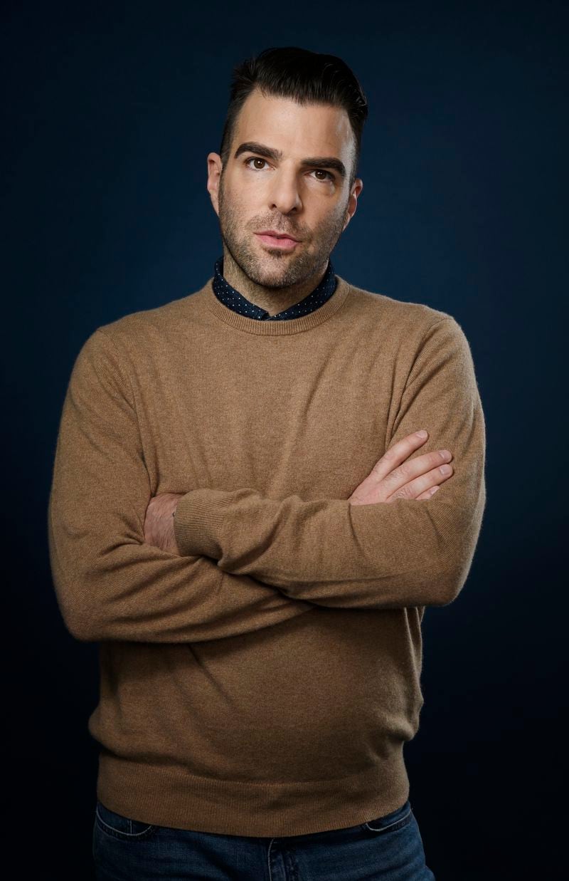 FILE - Actor Zachary Quinto poses for a portrait on Friday, March 30, 2018, in Los Angeles. (Photo by Chris Pizzello/Invision/AP, File)