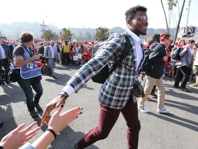 Photos: The scene at the Rose Bowl as Georgia plays Oklahoma