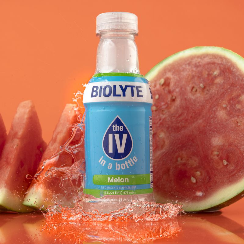 Hydrating drink from Biolyte. Courtesy of id8 