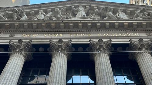 FILE - The New York Stock Exchange is shown on Aug. 13, 2024, in New York. (AP Photo/Peter Morgan, File)