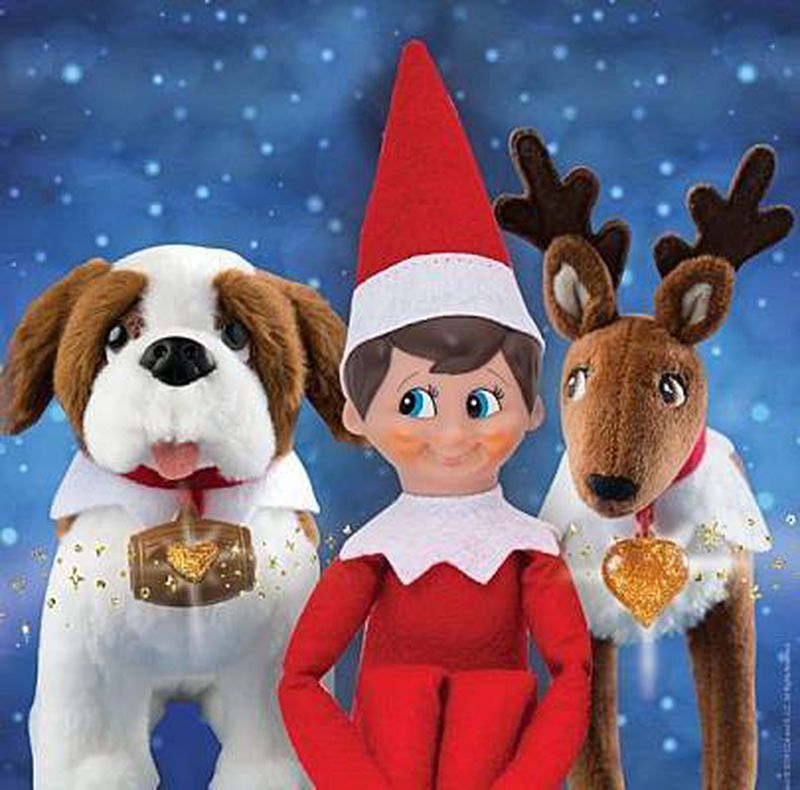 Joining The Elf on the Shelf® are Elf Pets® Saint Bernard and Reindeer. Clothing for the elves is new this year through the Claus Couture Collection offered online for the starting price of $9.95 and at certain retailers. Other new items are a paper crafts kit for $17.95 and a kit for Scout Elf Express Delivers Letters to Santa for $24.95.