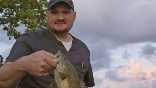 This undated photo shows Boone McCrary of Greeneville, Tenn., who died after his boat capsized while he was trying to rescue a man trapped on his roof during Hurricane Helen. (Laura Harville via AP)